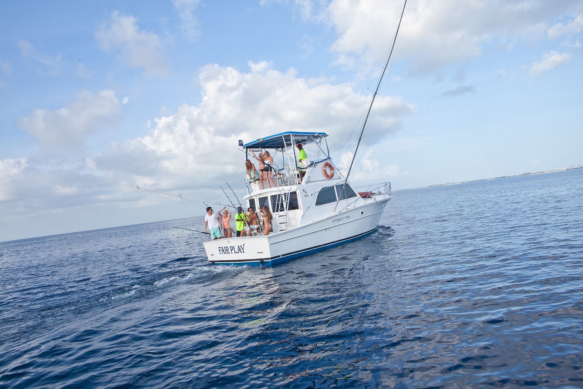fishing in Caribbean