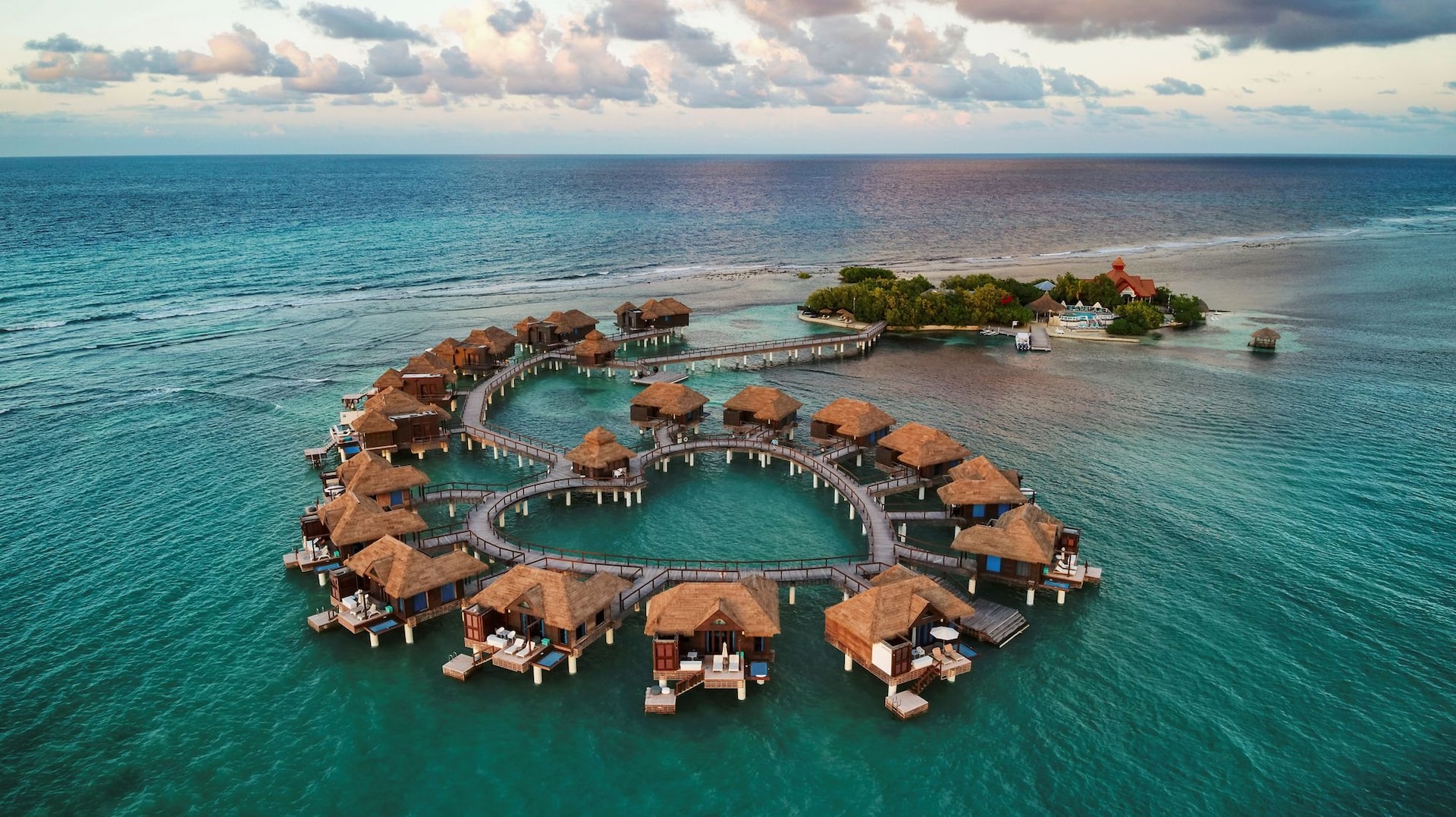 Sandals caribbean Cay OverWater bungalows