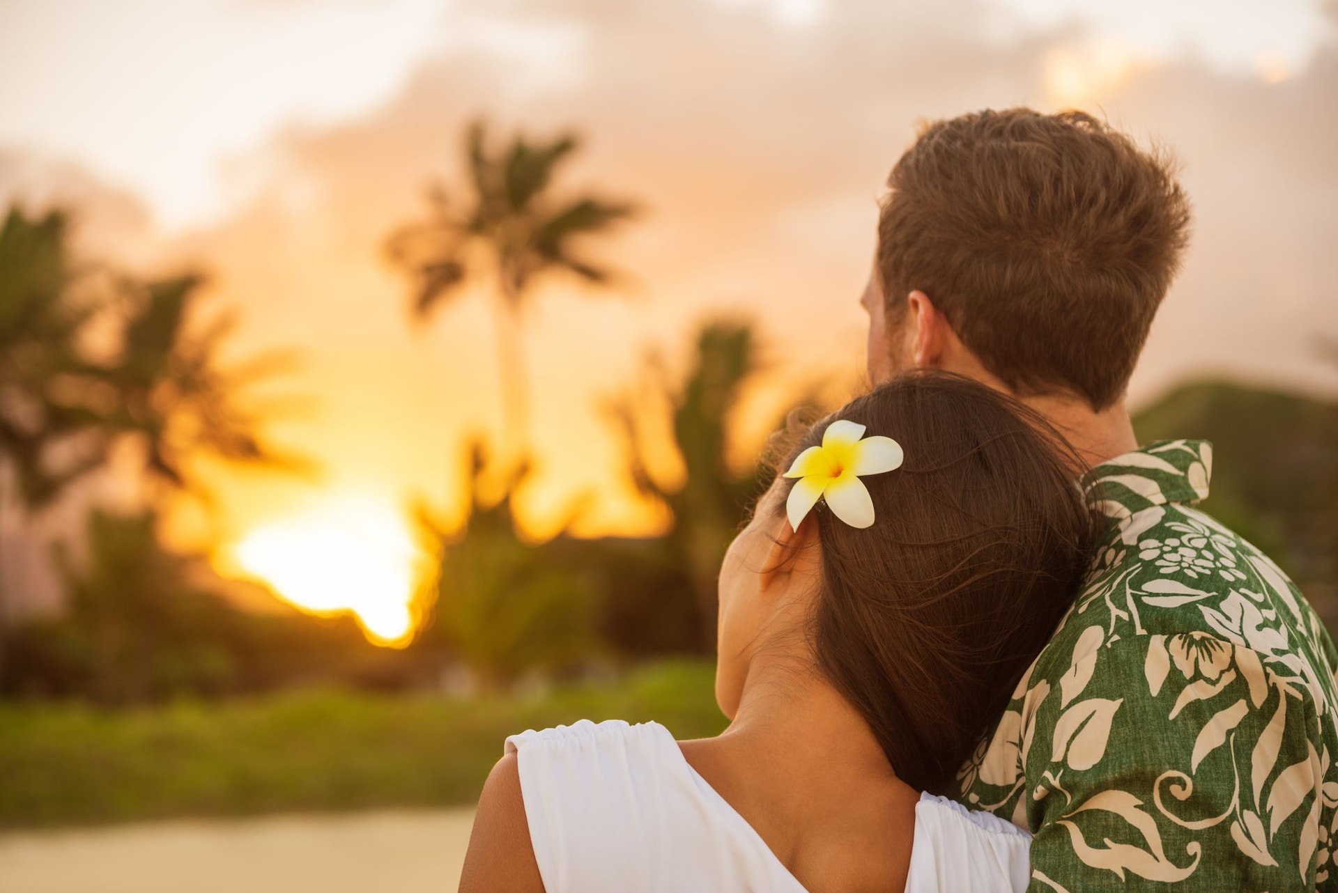Hawaii couple vacation
