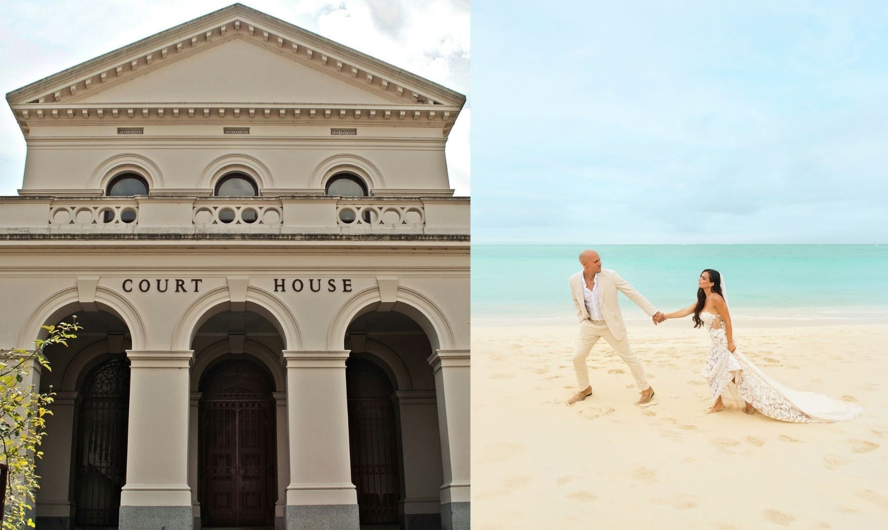 Court Wedding vs Destination Wedding - Why Go to the Caribbean?