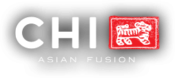 Chi asian fusion restaurant logo