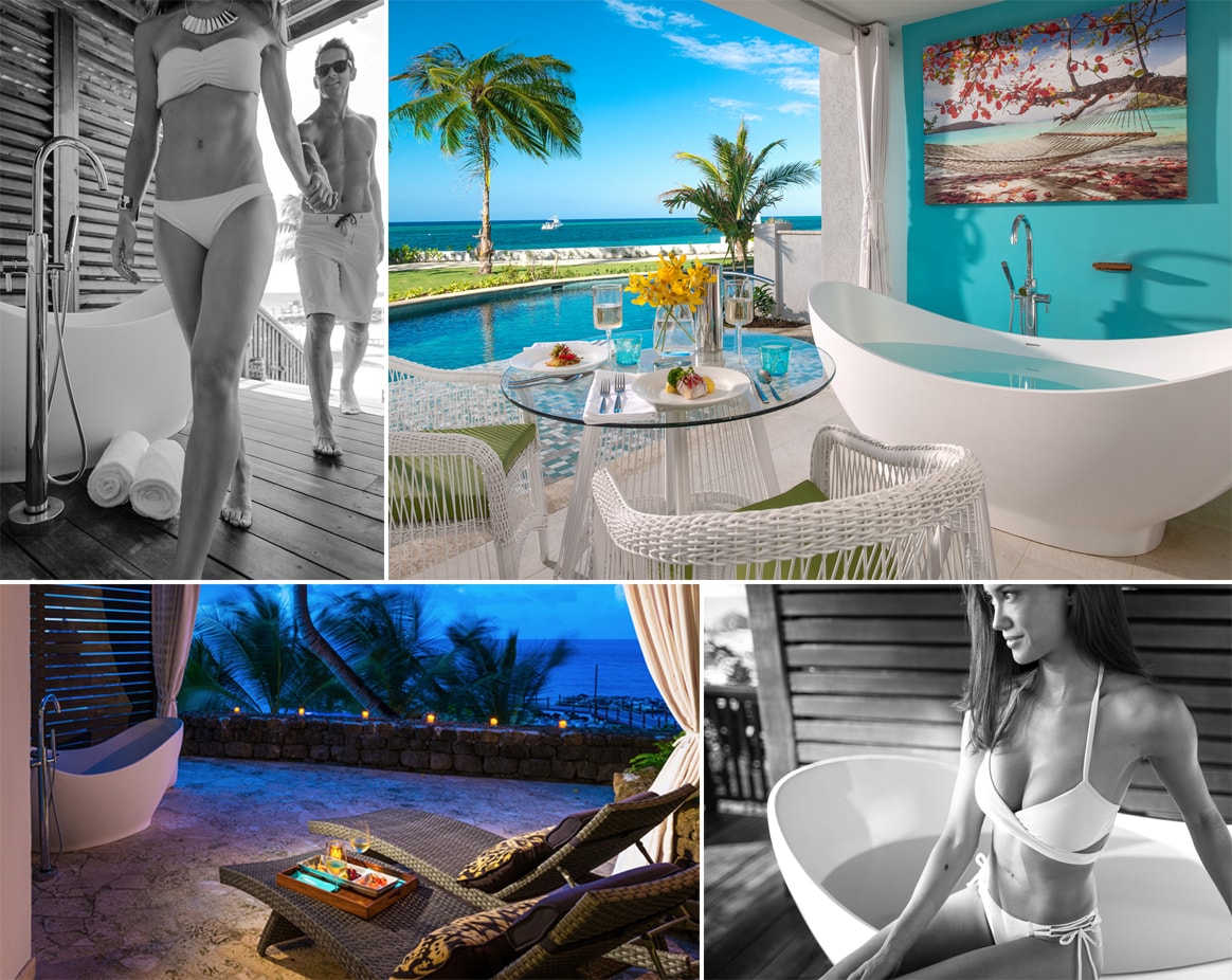 Tranquility Soaking Tubs For Two At Sandals Resorts