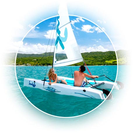 1 of the non motorized water sports - Picture of Sandals Ochi Beach Resort,  Jamaica - Tripadvisor