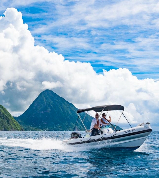 Soufriere Captain for a Day