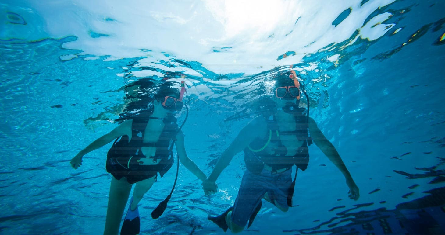 underwater sandals