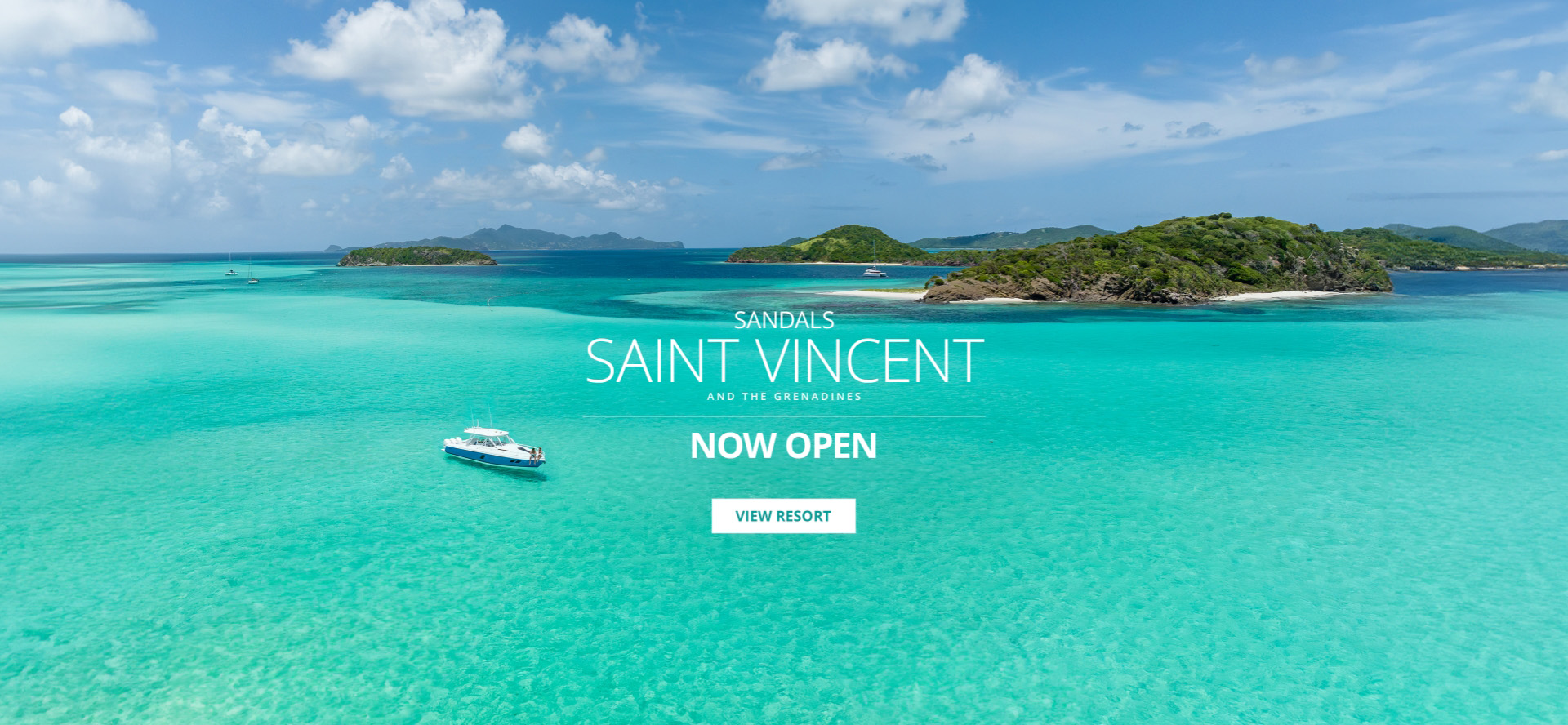 Sandals Vincent and the Grenadines now open