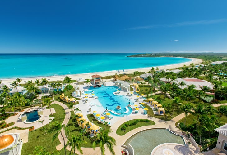 sandals all inclusive trips