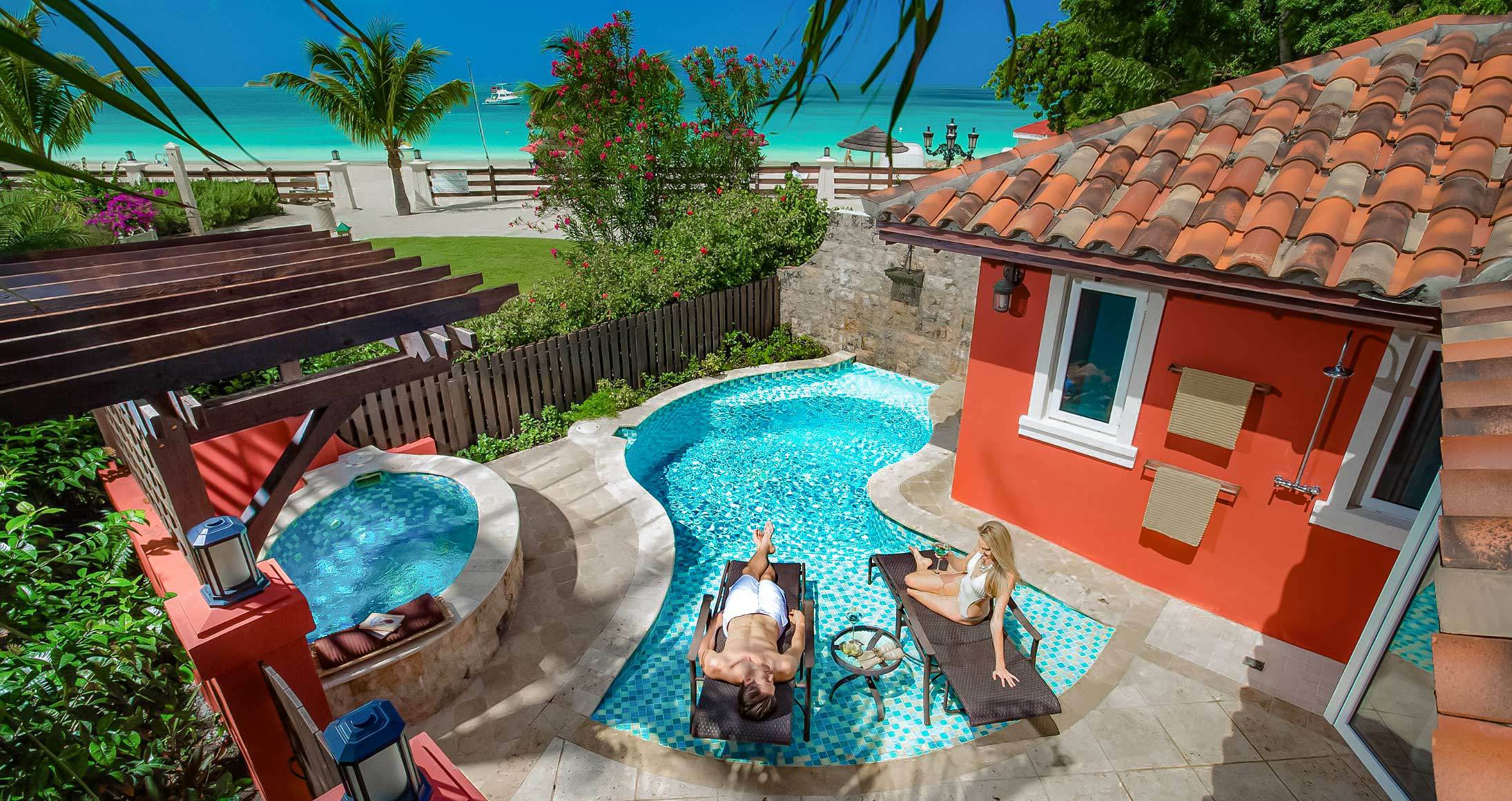Private Plunge Pool Couple Butler Suite 