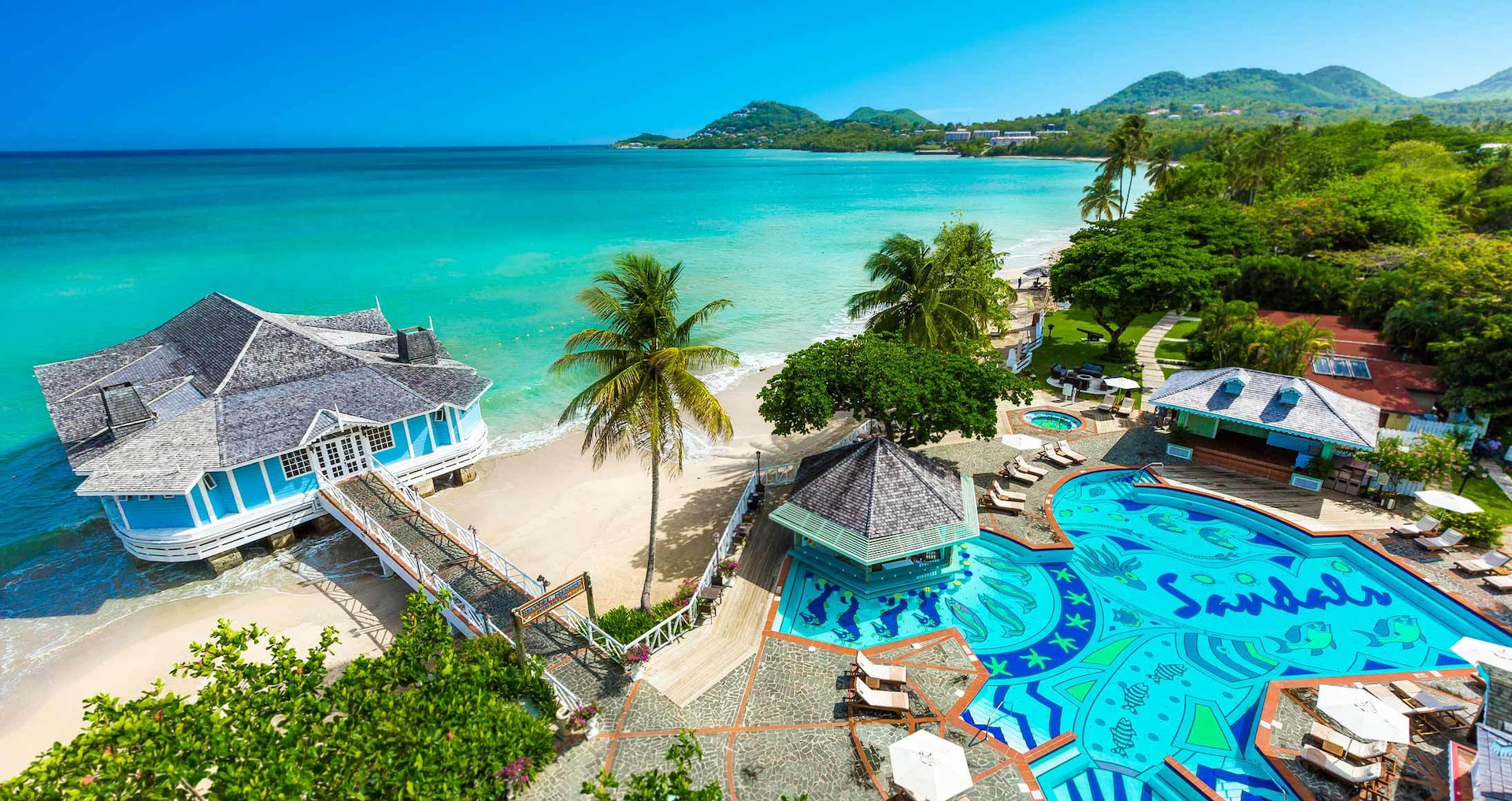 Sandals Halcyon Beach All Inclusive Beach Resort