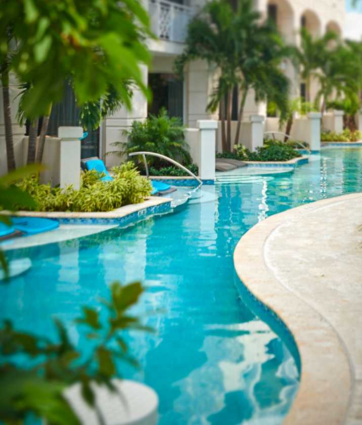 Swim-up suites at Sandals Royal Bahamian