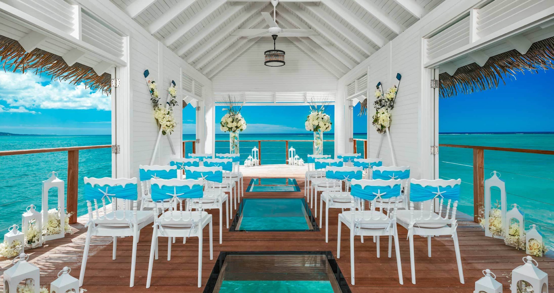 Sandals South Coast Luxury Resort - Overwater Wedding 