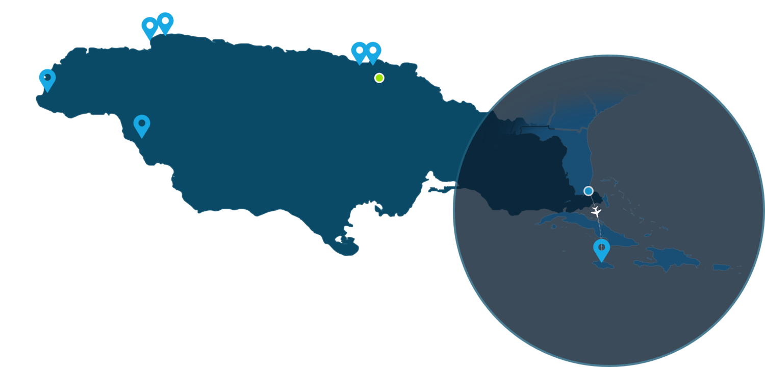 Jamaica Map