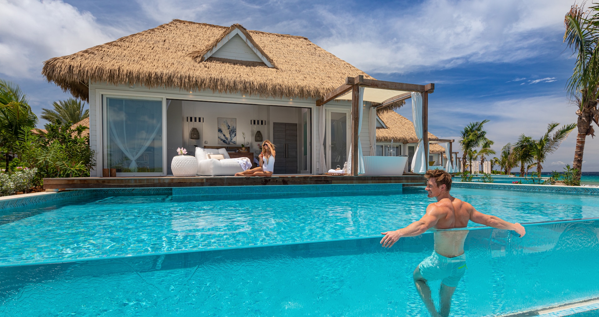 Royal Curaçao - Awa Seaside Butler Bungalow with Private Pool