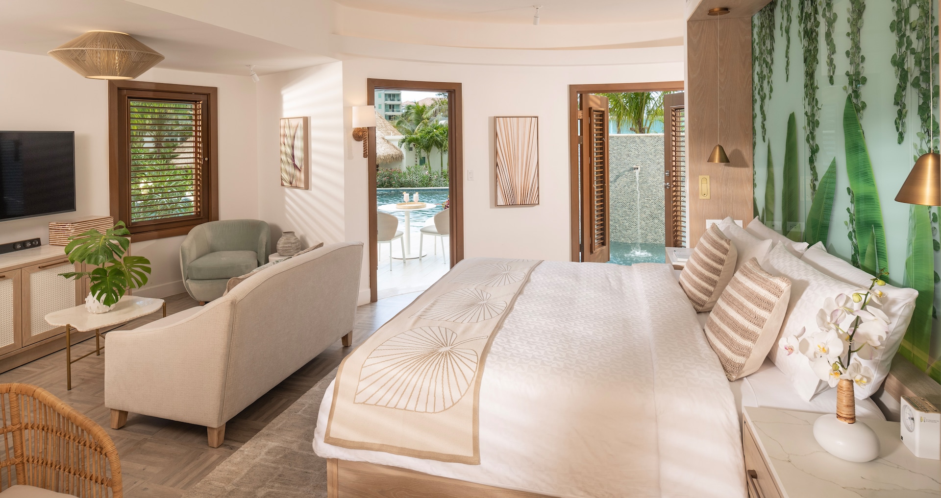 Dunn’s River - Coyaba Sky Villa Swim-up Rondoval Butler Suite w/ Private Pool Sanctuary