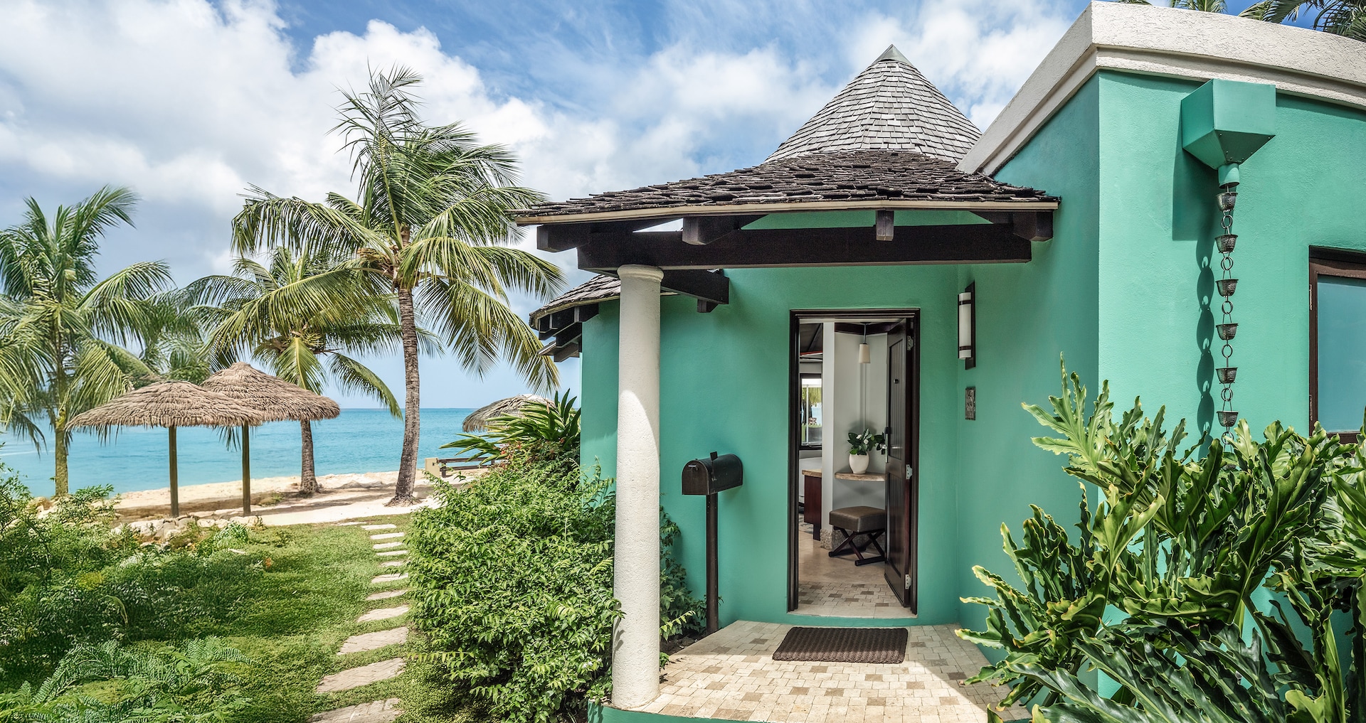 Grande St. Lucian Spa & Beach Resort - Beachfront Grande Rondoval Butler Suite with Private Pool Sanctuary