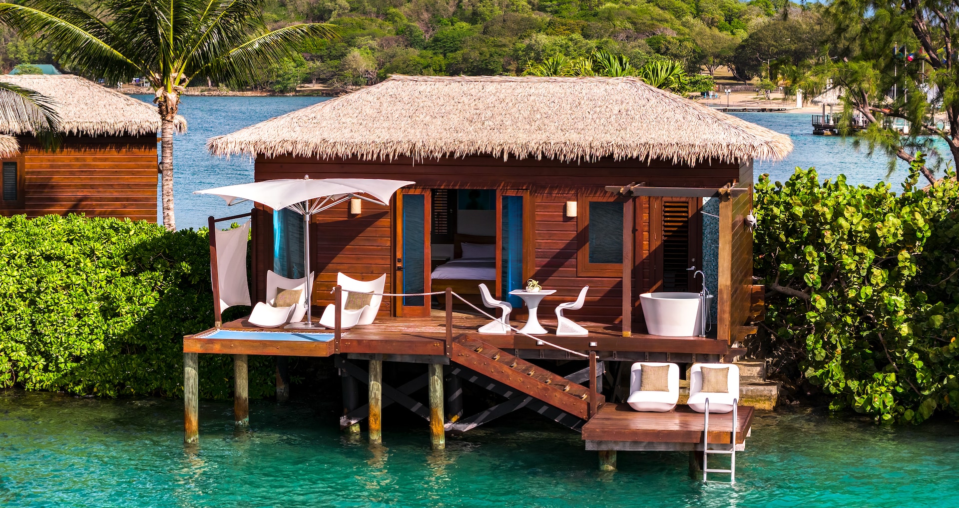Grande St. Lucian Spa & Beach Resort - Overwater Honeymoon Butler Bungalow
