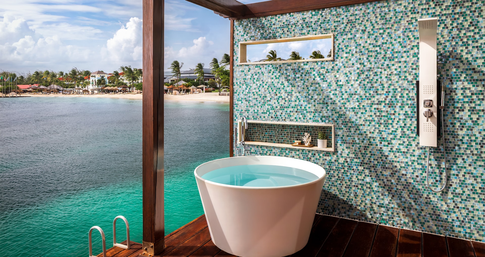 Grande St. Lucian Spa & Beach Resort - Overwater Honeymoon Butler Bungalow