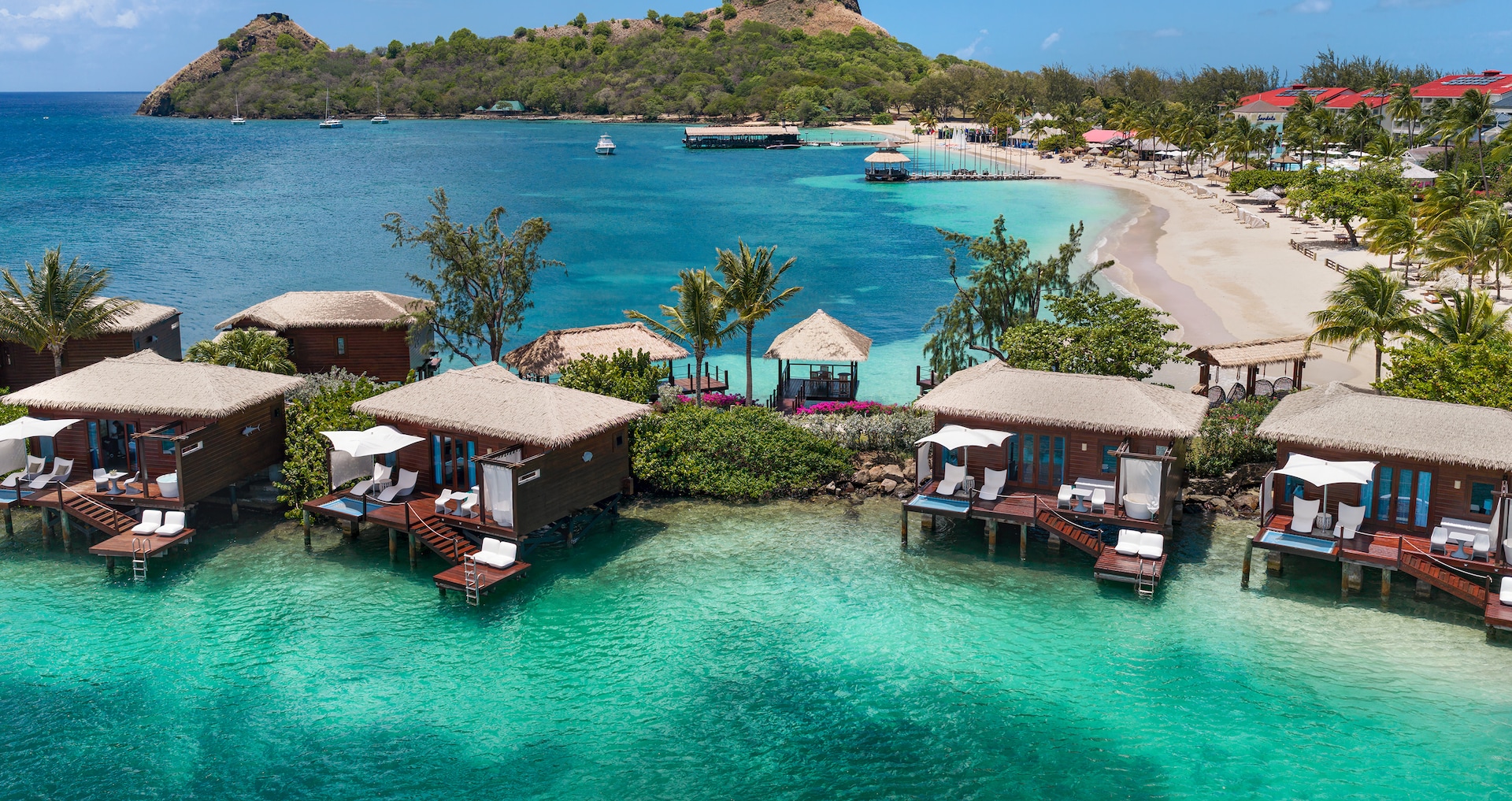 Grande St. Lucian Spa & Beach Resort - Overwater Honeymoon Butler Bungalow