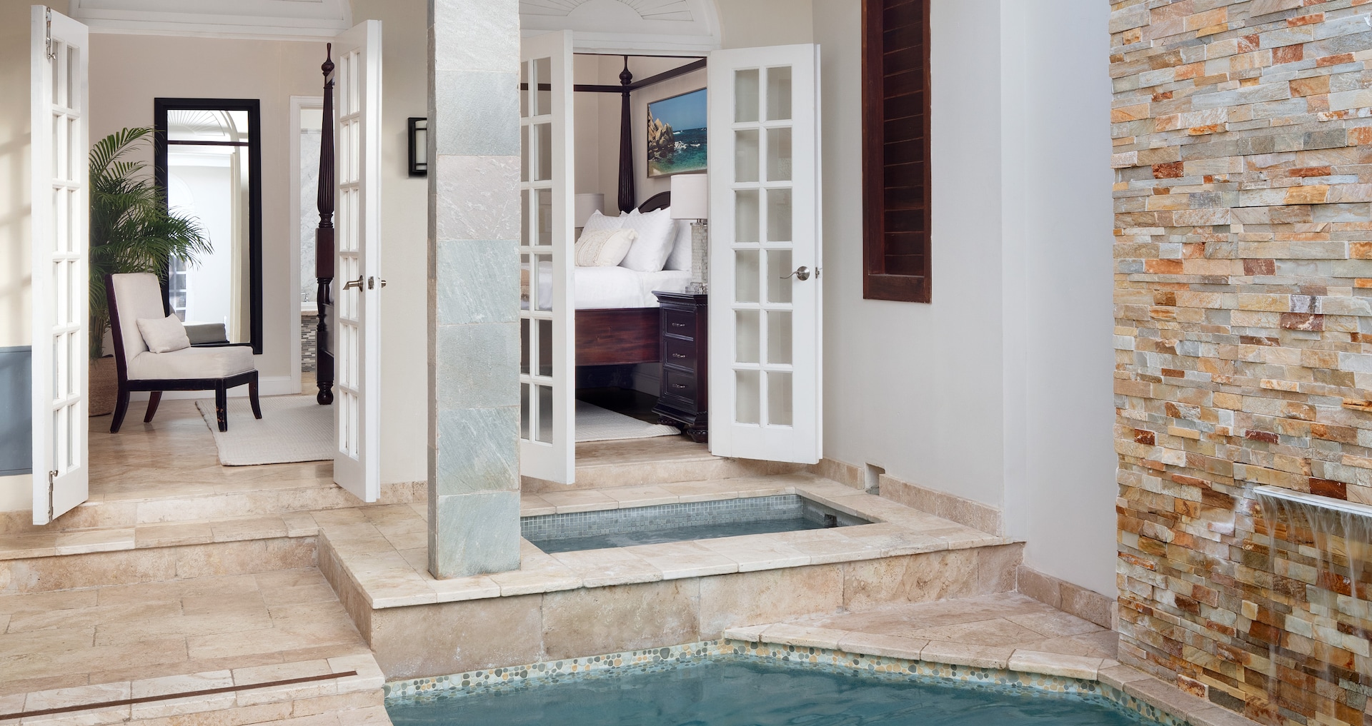 Ochi Beach Resort - Butler Village Honeymoon Romeo & Juliet One Bedroom Villa Suite with Private Pool Sanctuary