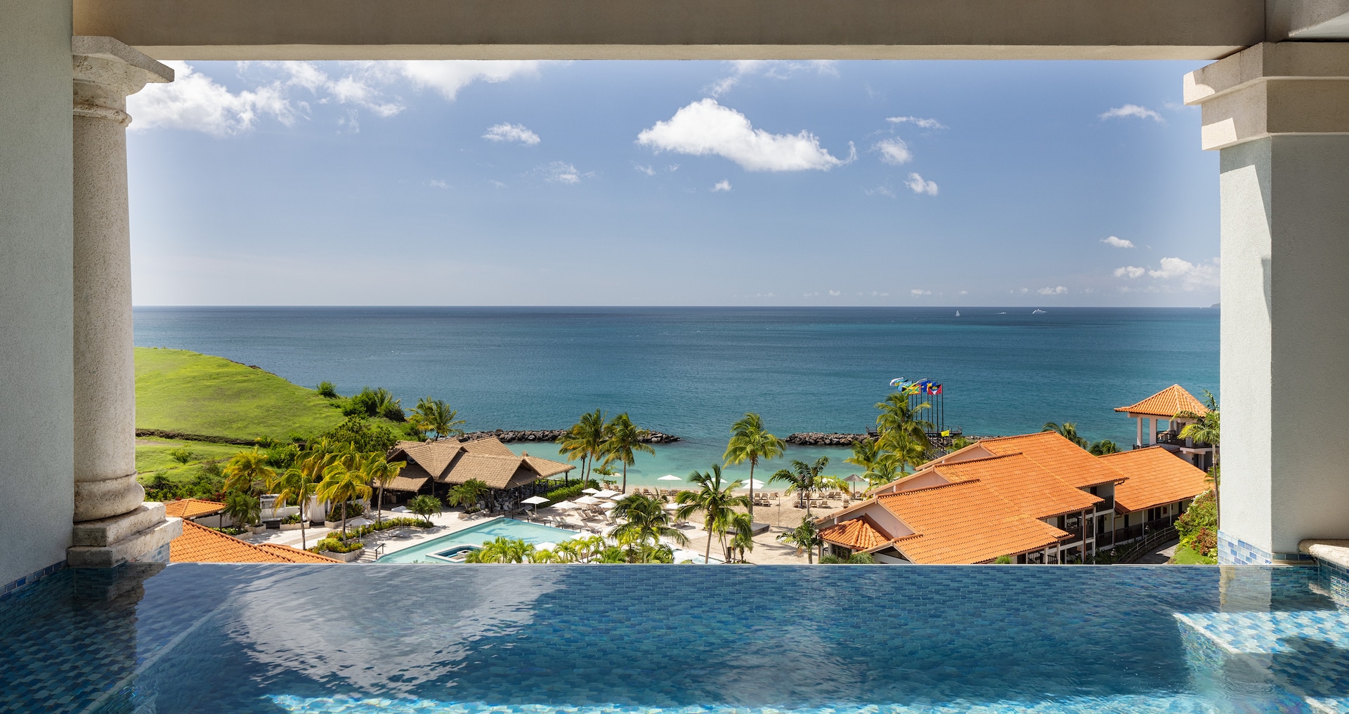 Grenada - Italian Oceanview PH. 1 Br. SkyPool Butler Suite w/Balcony Tranquility Soaking Tub