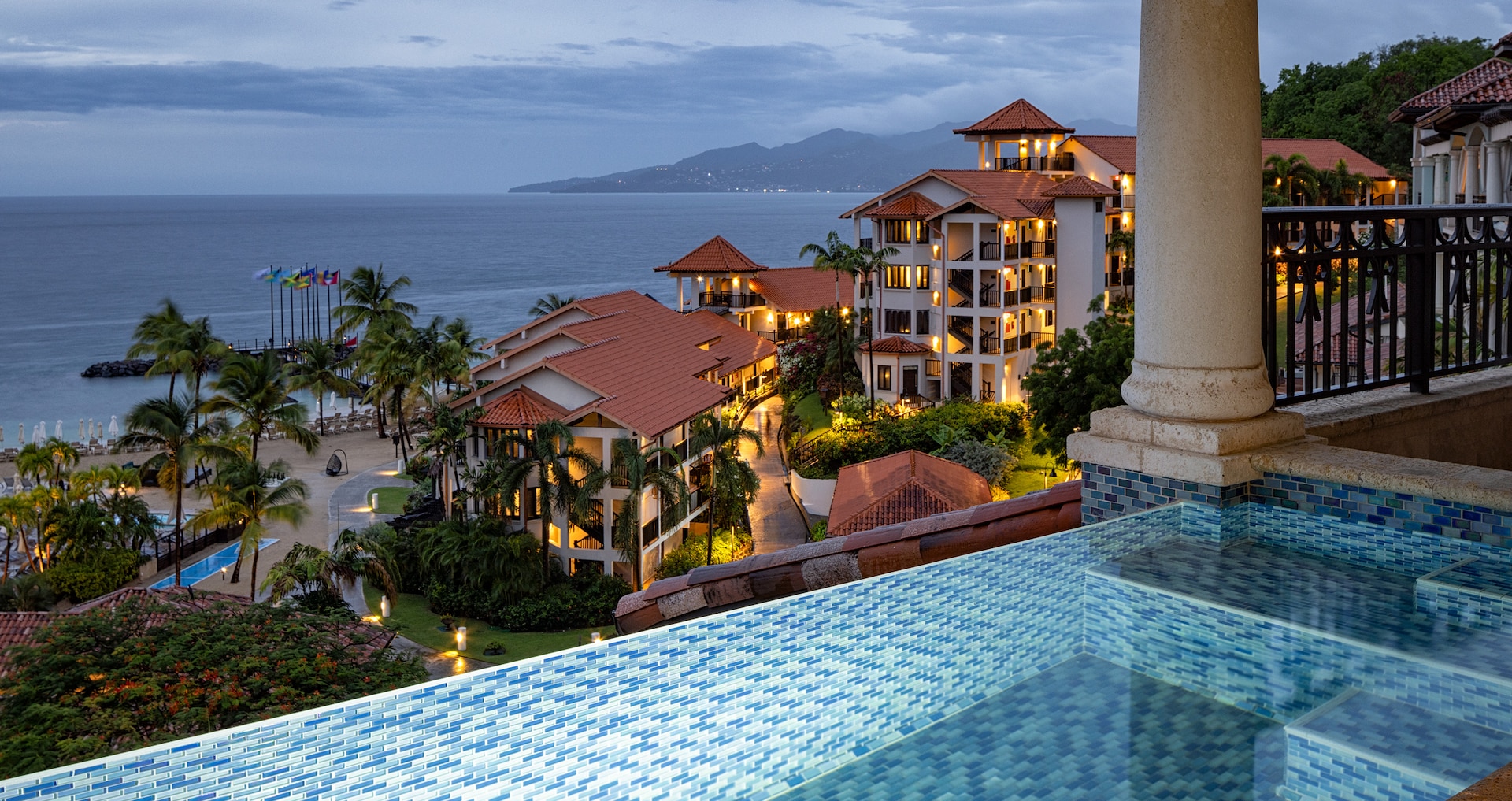 Grenada - Italian Oceanview PH. 1 Br. SkyPool Butler Suite w/Balcony Tranquility Soaking Tub