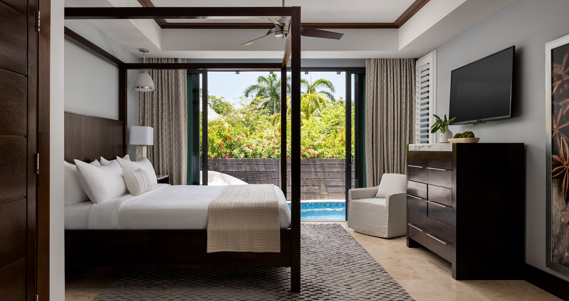 Grenada - Luna de miel en los Mares del Sur Villa de un dormitorio con mayordomo y piscina privada Sanctuary