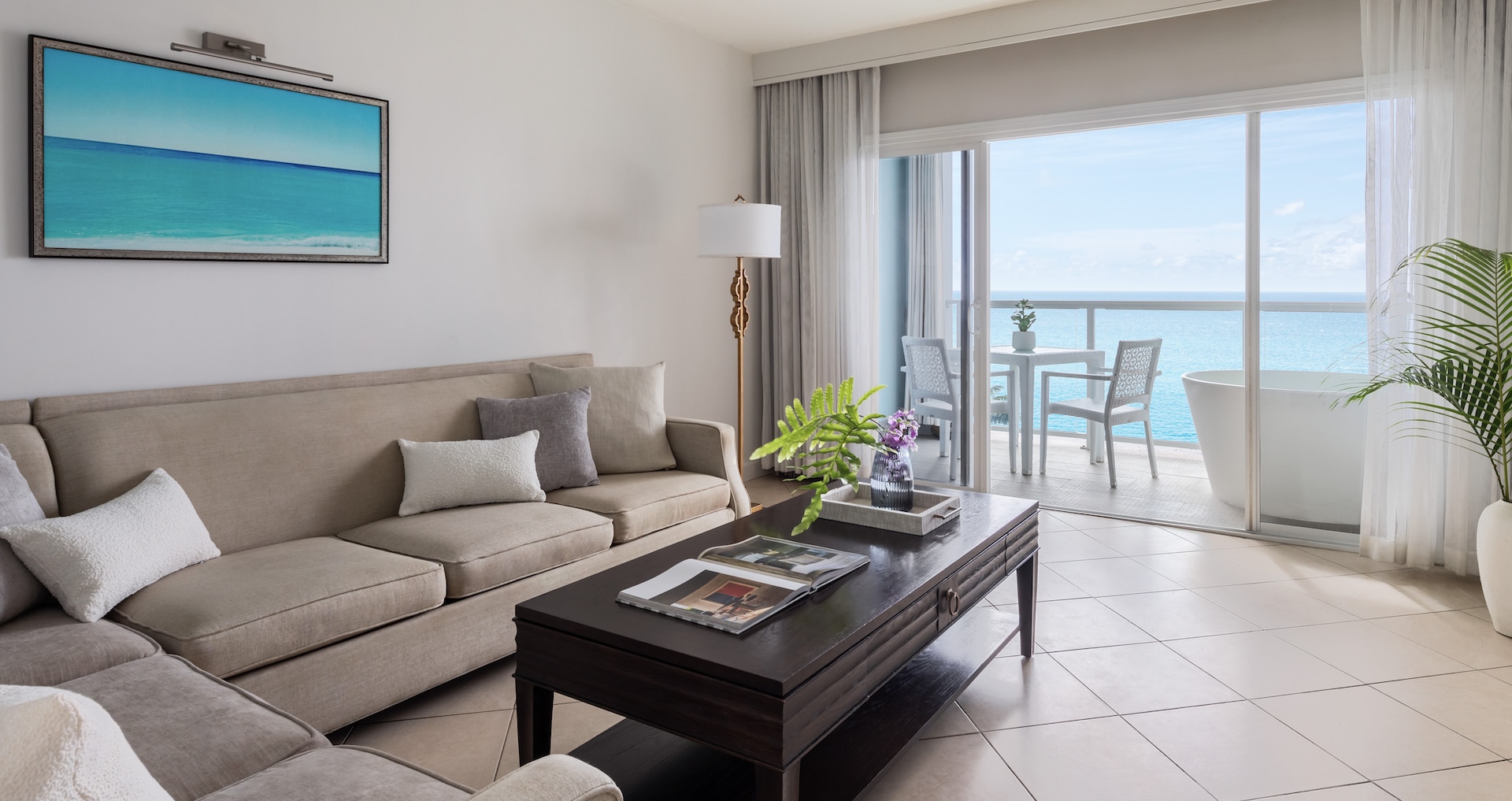 Regency La Toc Spa & Beach Resort - Sunset Bluff Oceanview One Bedroom Butler Suite w/ Balcony Tranquility Soaking Tub