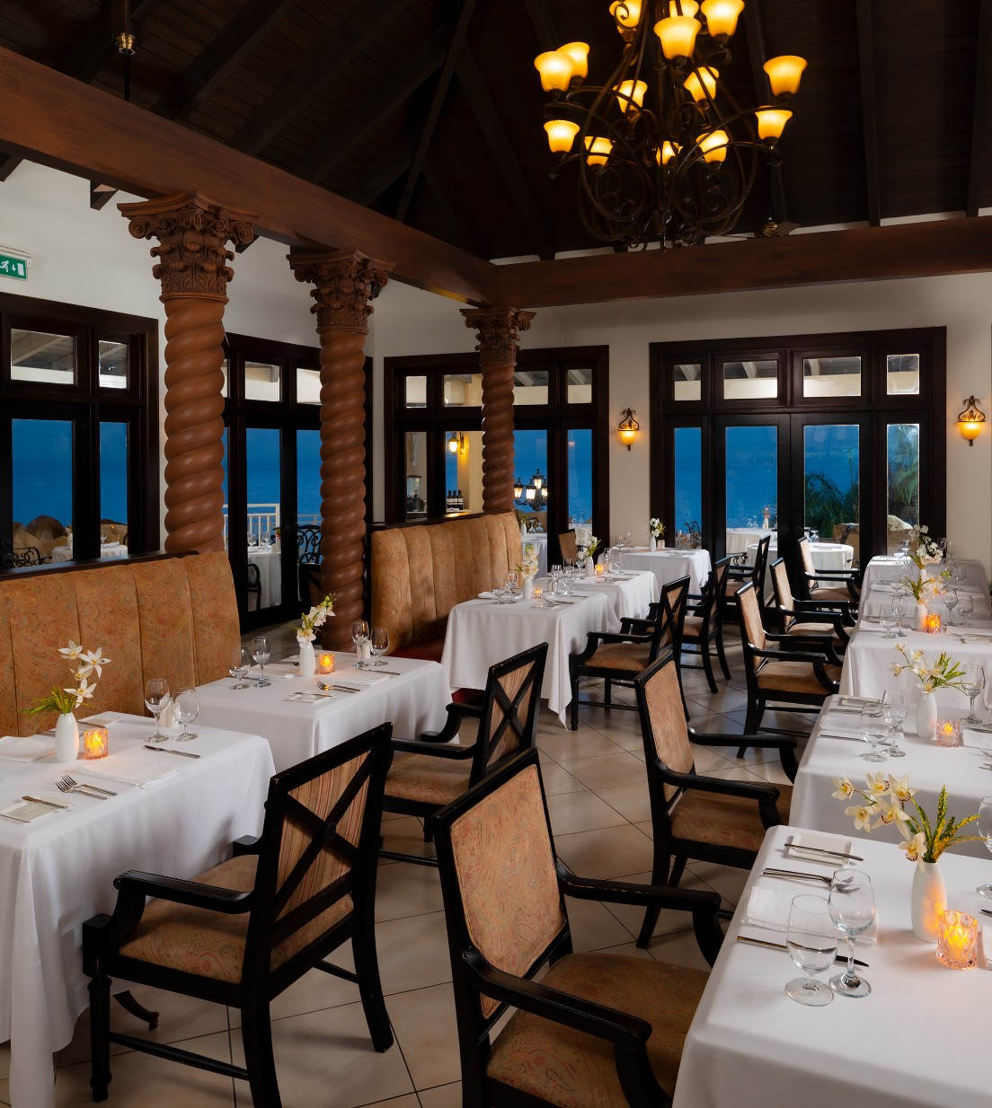 Sandals la 2025 toc restaurants