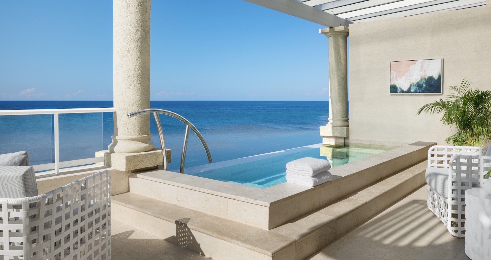 Royal Caribbean Resort & Private Island - Beachfront One-Bedroom Skypool Butler Suite w/Rooftop Terrace