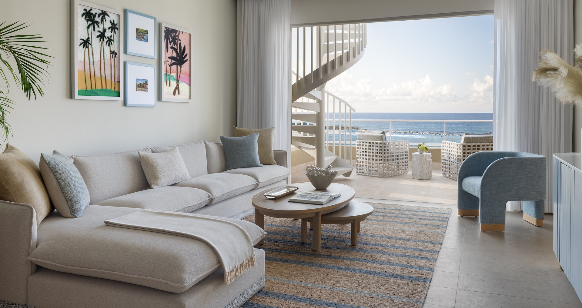 Royal Caribbean Resort & Private Island - Beachfront One-Bedroom Skypool Butler Suite w/Rooftop Terrace