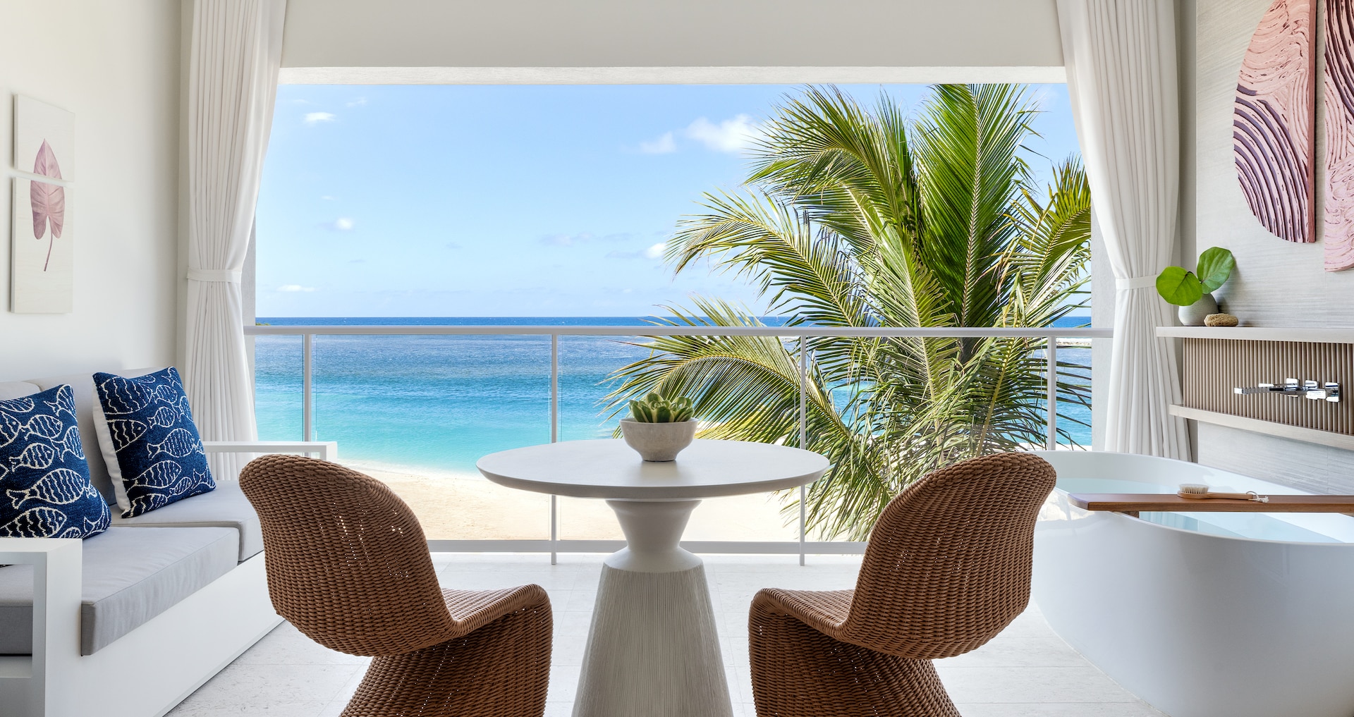 Royal Caribbean Resort & Private Island - Beachfront Club Suite w/Balcony Tranquility Soaking Tub