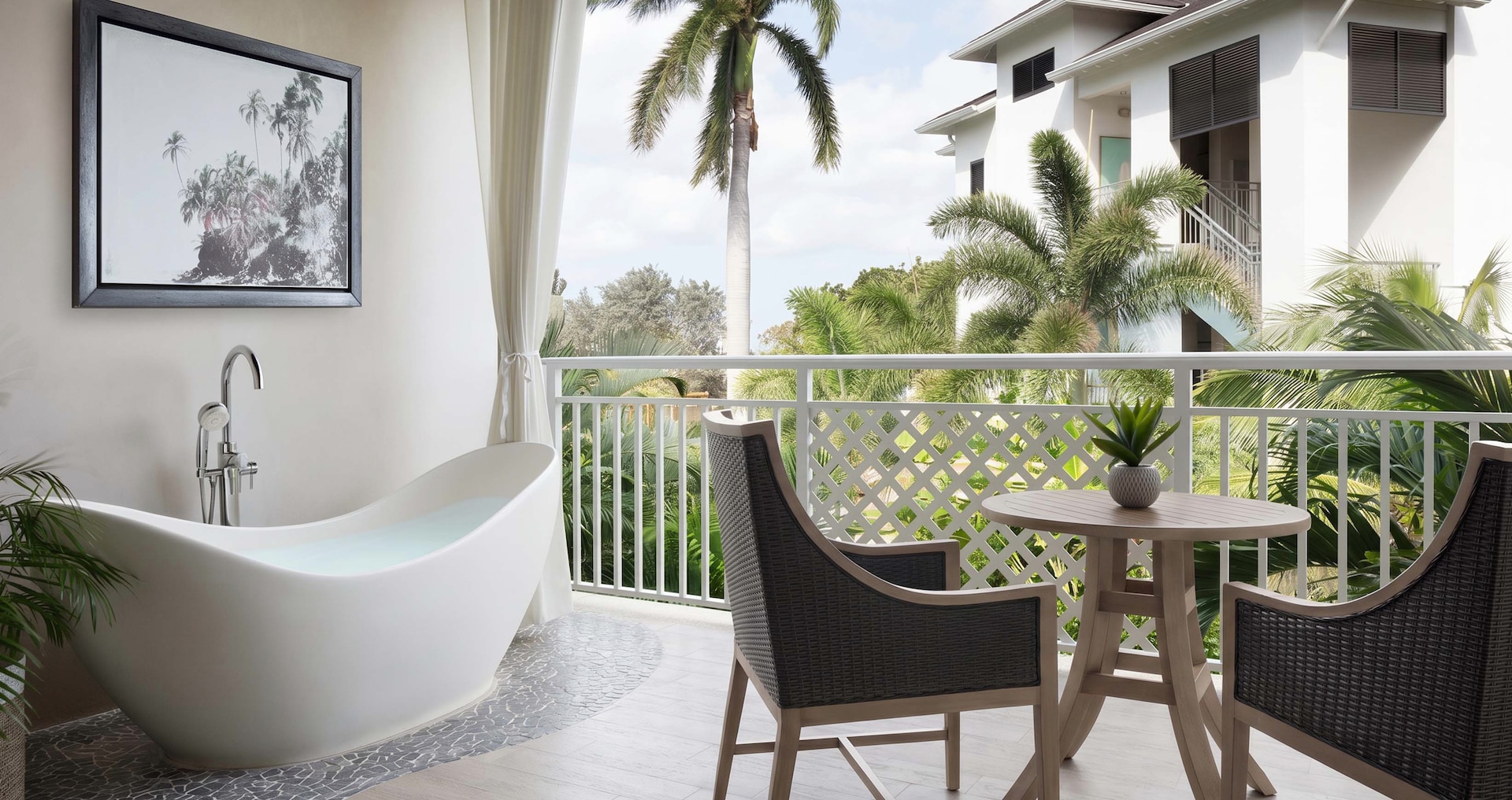 Caribbean Cay Resort & Private Island - Romeo & Juliet Club Suite w/ Balcony Tranquility Soaking Tub