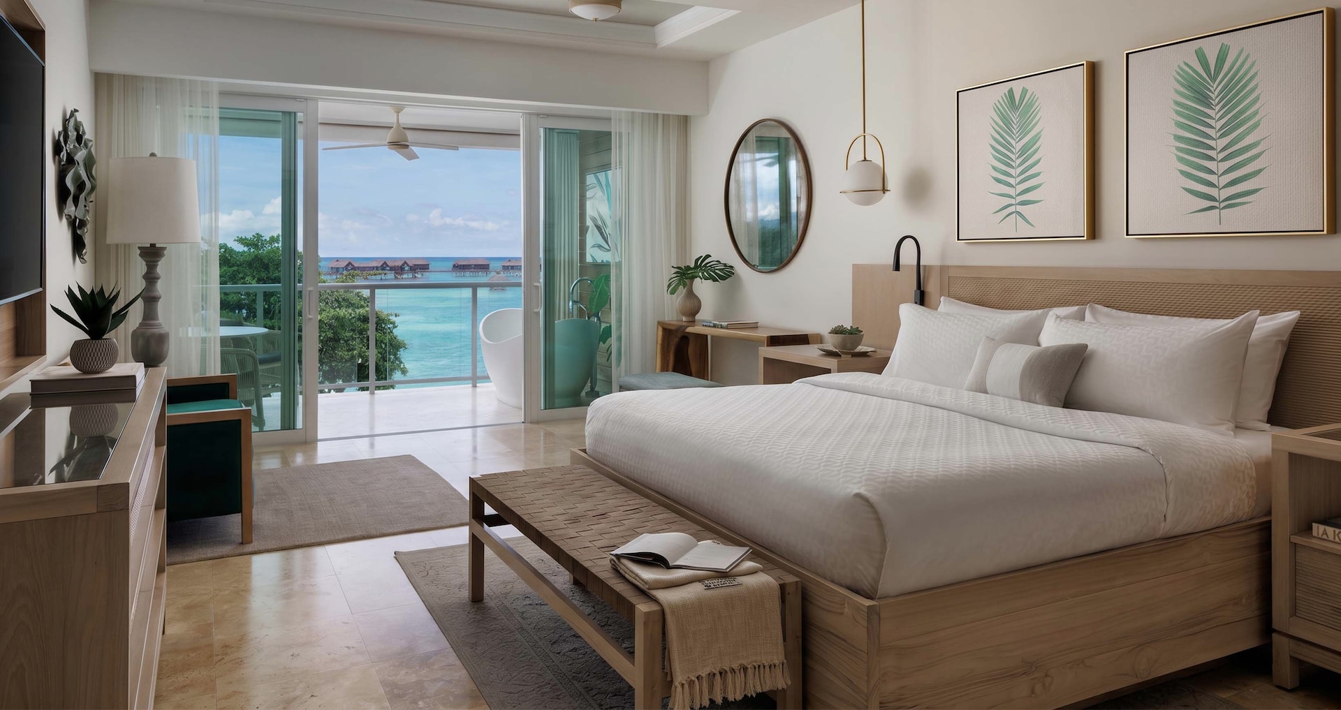 Caribbean Cay Resort & Private Island - Royal Beachfront Club Suite w/ Balcony Tranquility Soaking Tub