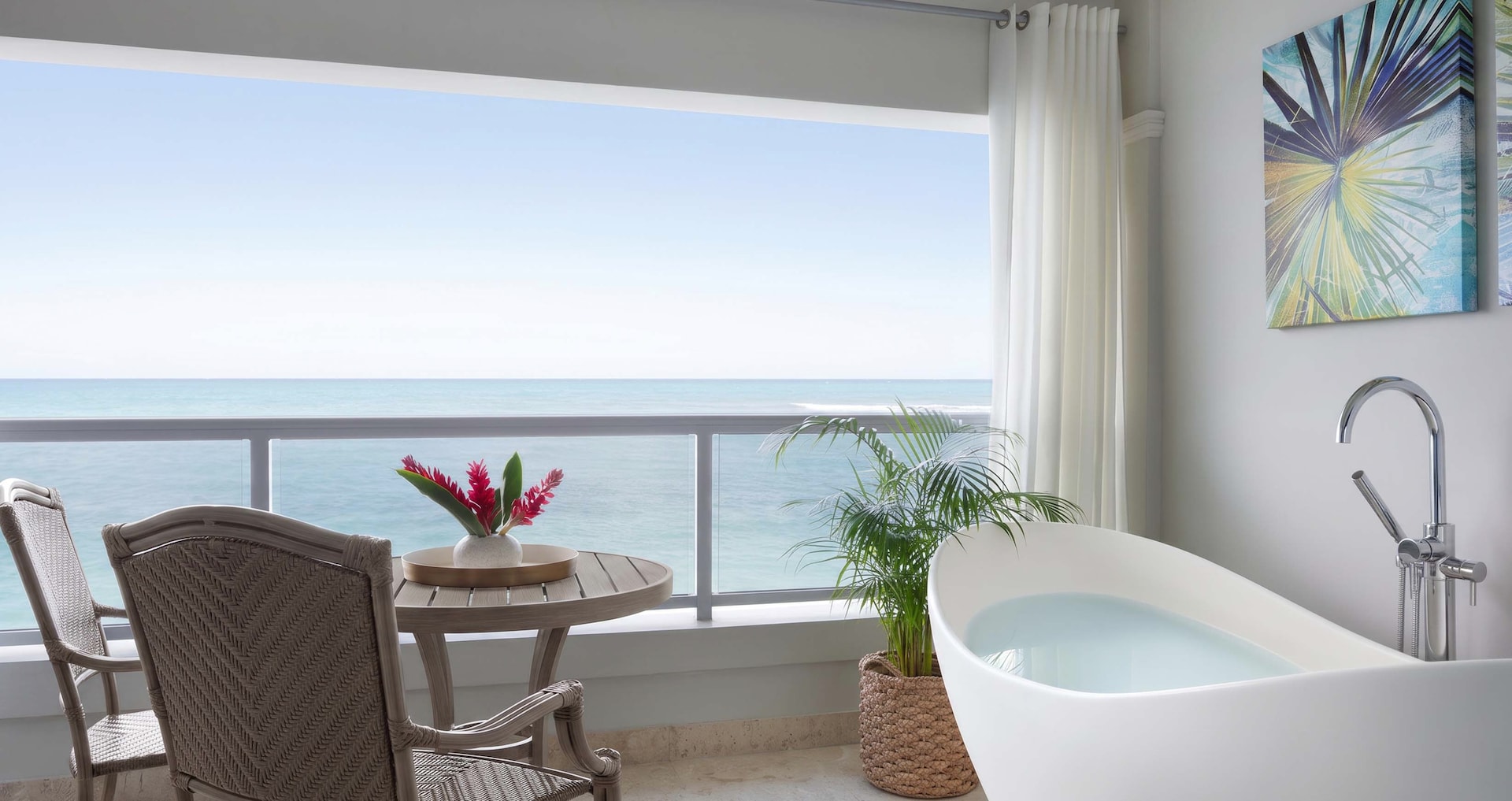Caribbean Cay Resort & Private Island - Windsor Beachfront Club Room w/ Balcony Tranquility Soaking Tub