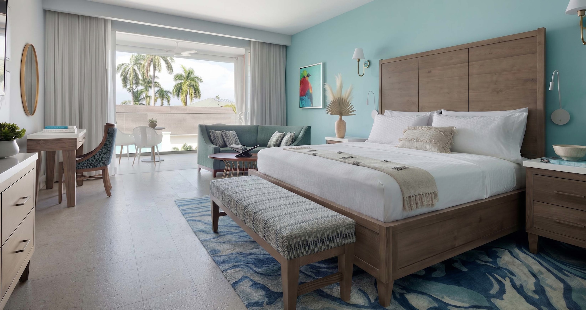 Caribbean Cay Resort & Private Island - Crystal Lagoon Hideaway Club Jr. Suite w/Balcony Tranquility Soaking Tub