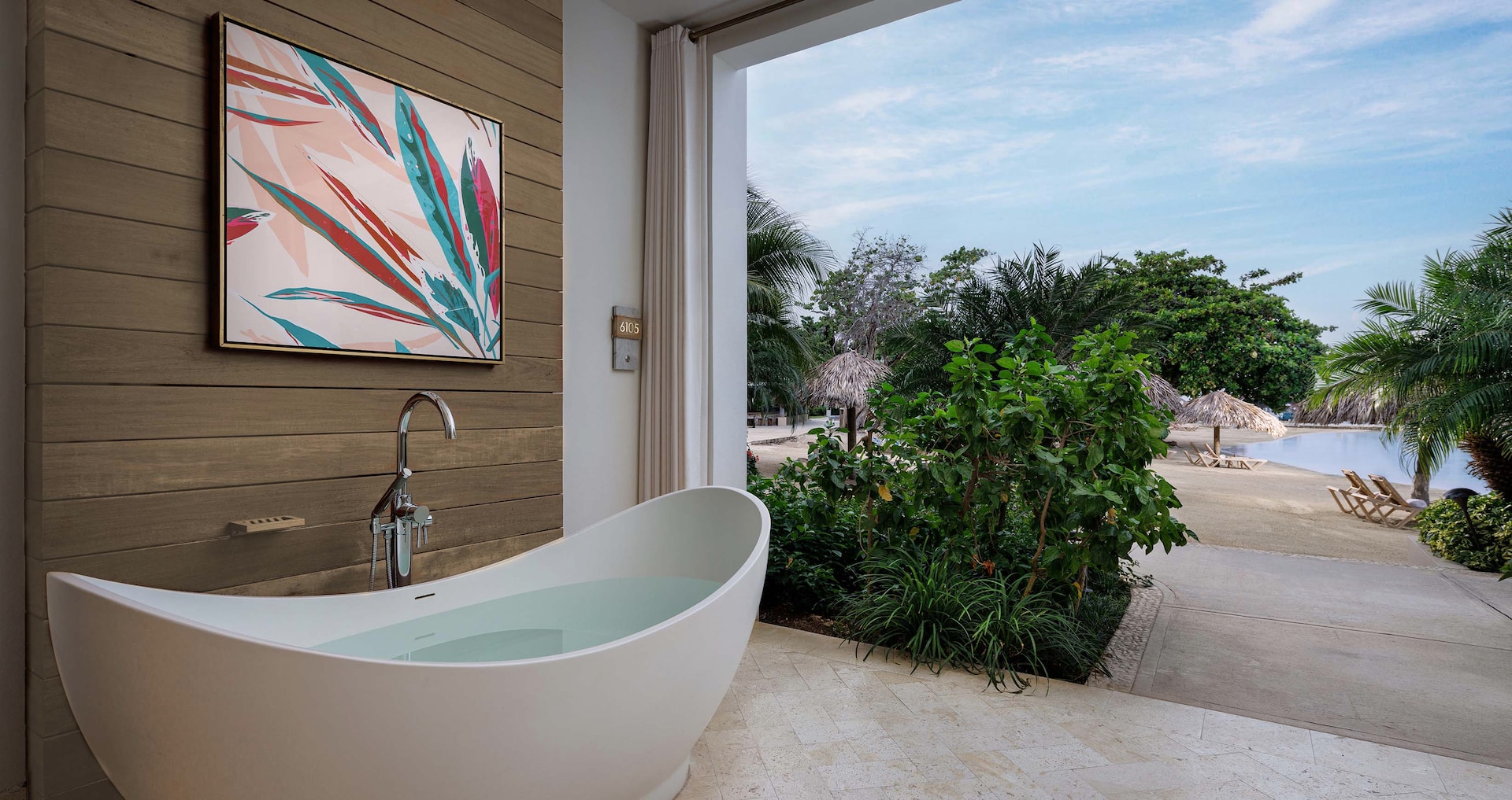 Caribbean Cay Resort & Private Island - Beachfront Honeymoon One-Bedroom Walkout Butler Suite w/ Patio Tranquility Soaking Tub