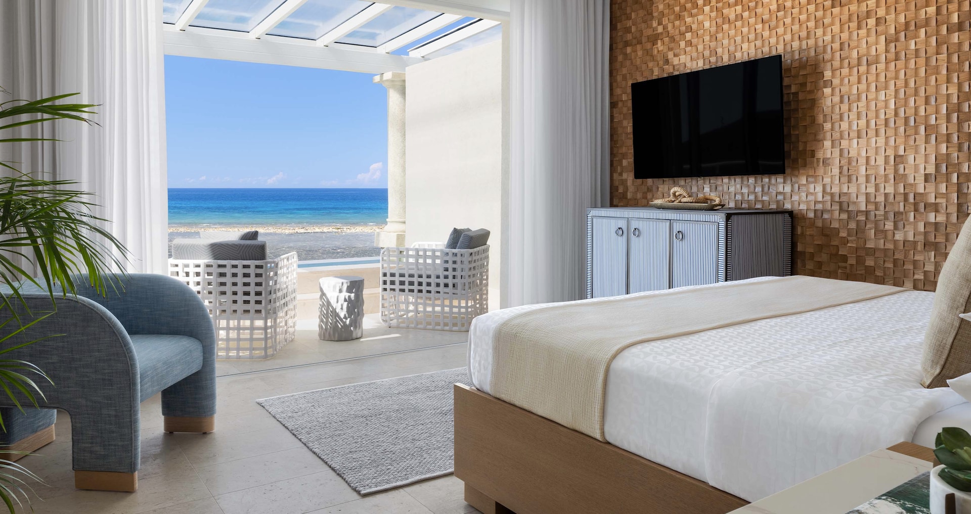 Caribbean Cay Resort & Private Island - Beachfront One-Bedroom Skypool Butler Suite w/Rooftop Terrace
