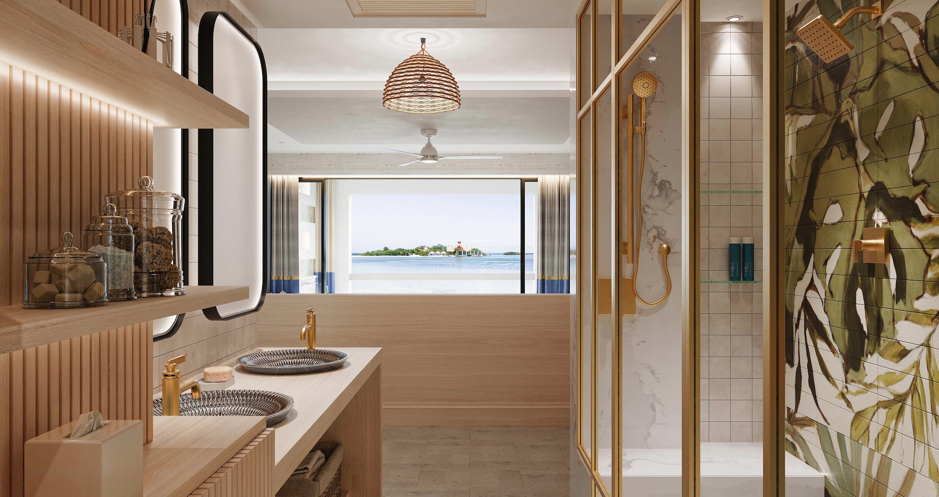 Caribbean Cay Resort & Private Island - Beachfront Swim-up Butler Suite w/Tranquility Soaking Tub