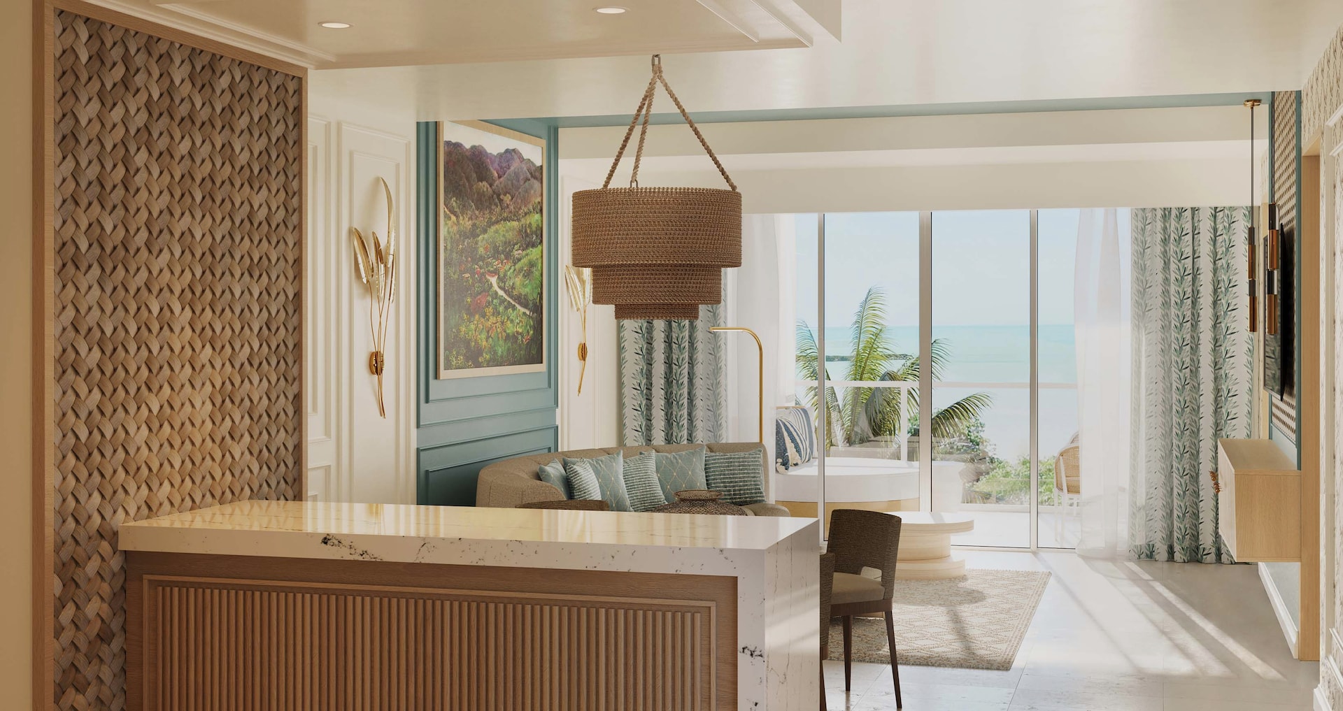 Caribbean Cay Resort & Private Island - Beachfront Penthouse Skypool Butler One-Bedroom Suite