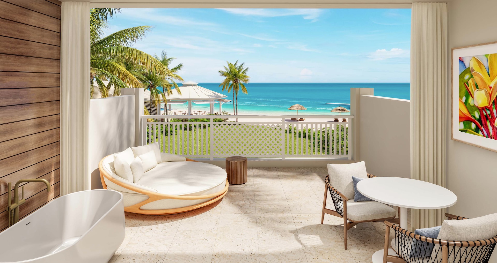 Caribbean Cay Resort & Private Island - Oceanview Butler Suite w/Balcony Tranquility Soaking Tub