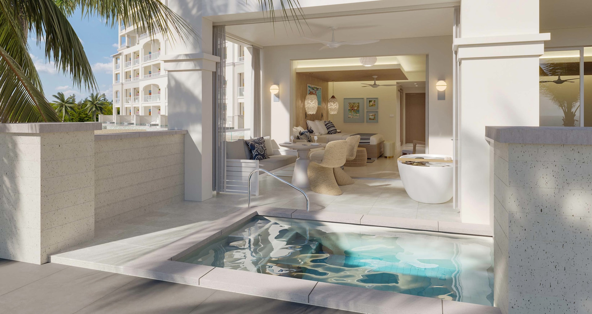 Caribbean Cay Resort & Private Island - Beachside Butler Suite with Private Pool