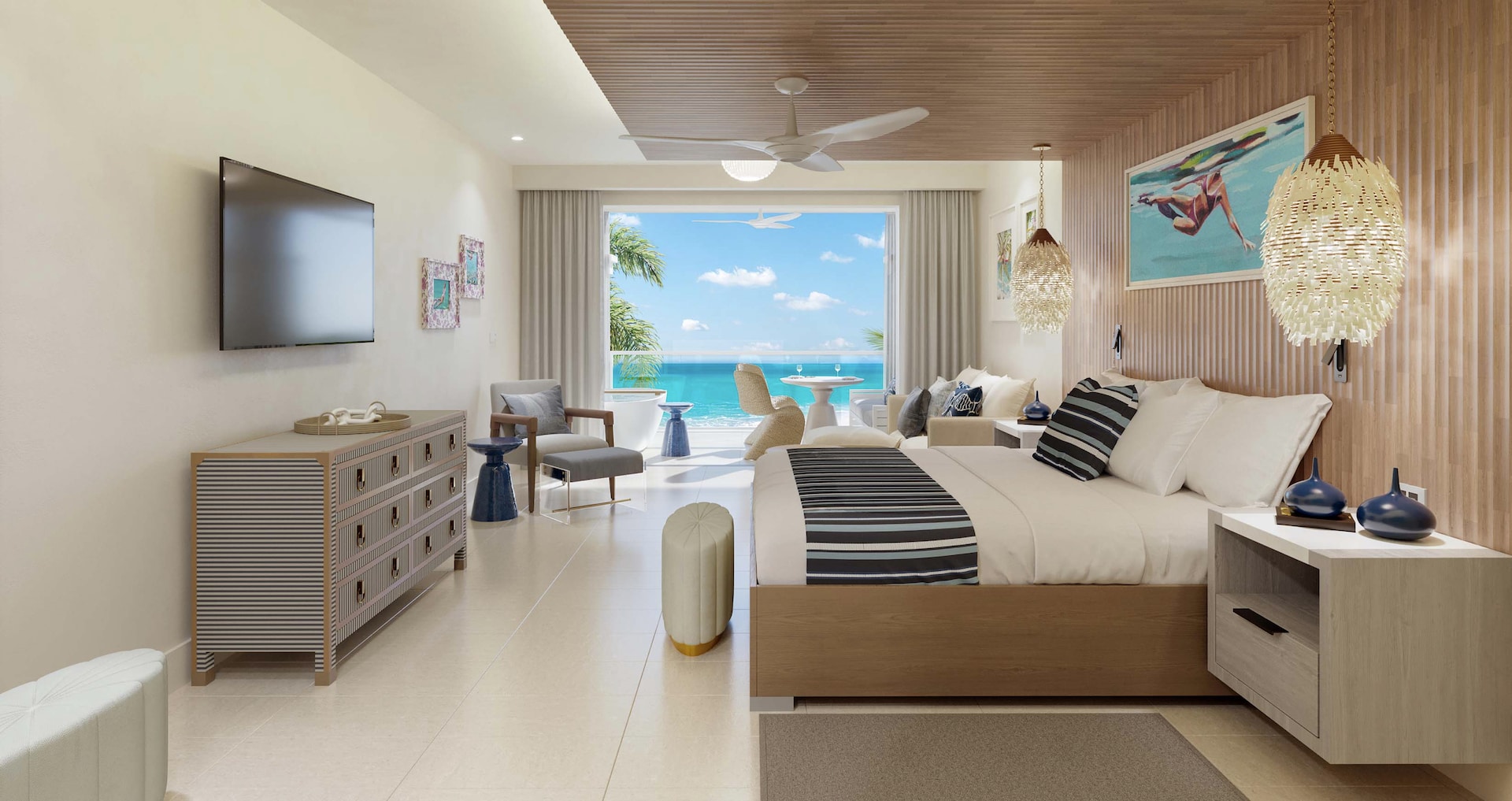Caribbean Cay Resort & Private Island - Beachside Butler Suite w/Balcony Tranquility Soaking Tub