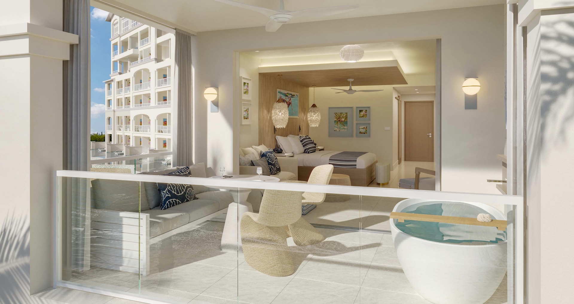 Caribbean Cay Resort & Private Island - Beachside Butler Suite w/Balcony Tranquility Soaking Tub