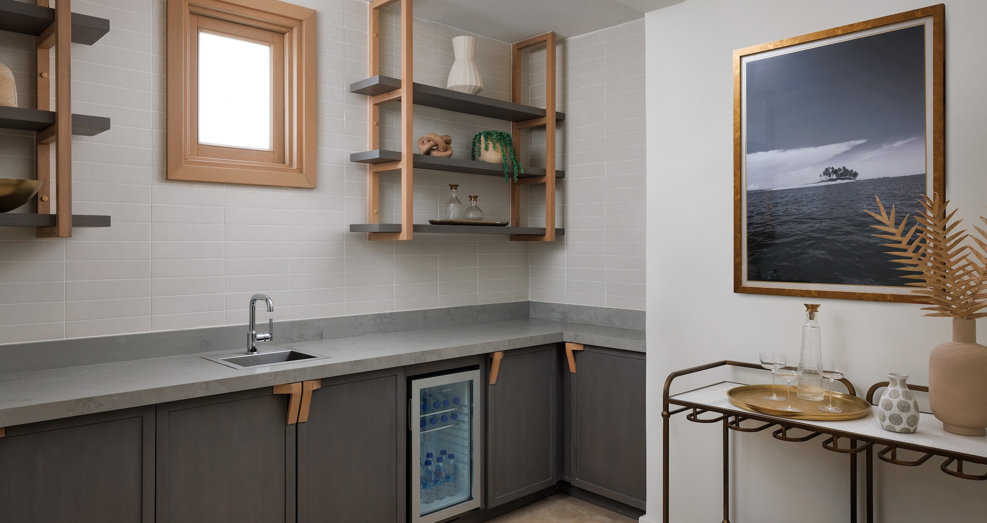 Saint Vincent - One-Bedroom Butler Villa Suite with Media Room and Patio Tranquility Soaking Tub