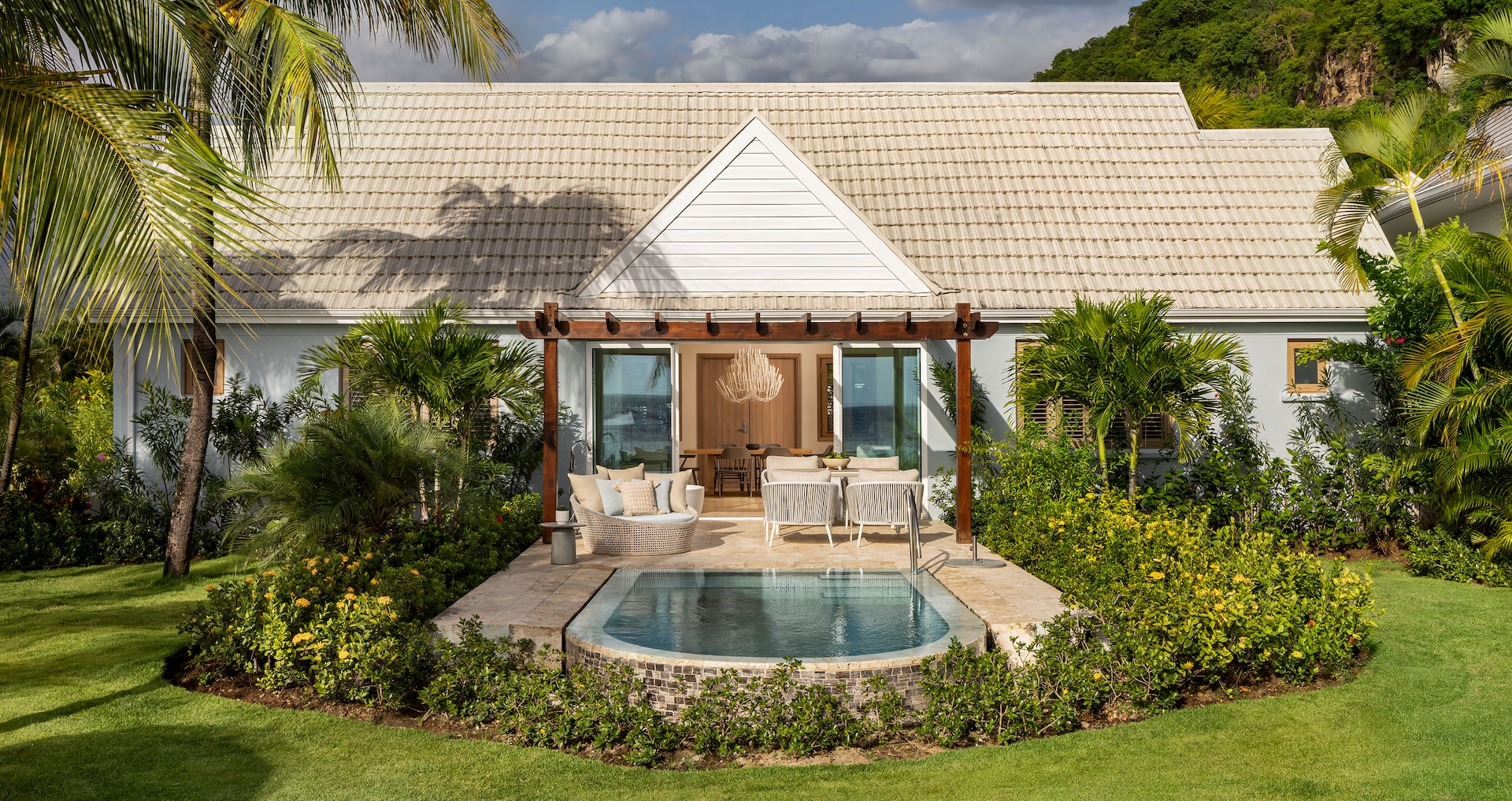 Saint Vincent - Beachfront Two-Bedroom Butler Villa with Private Pool