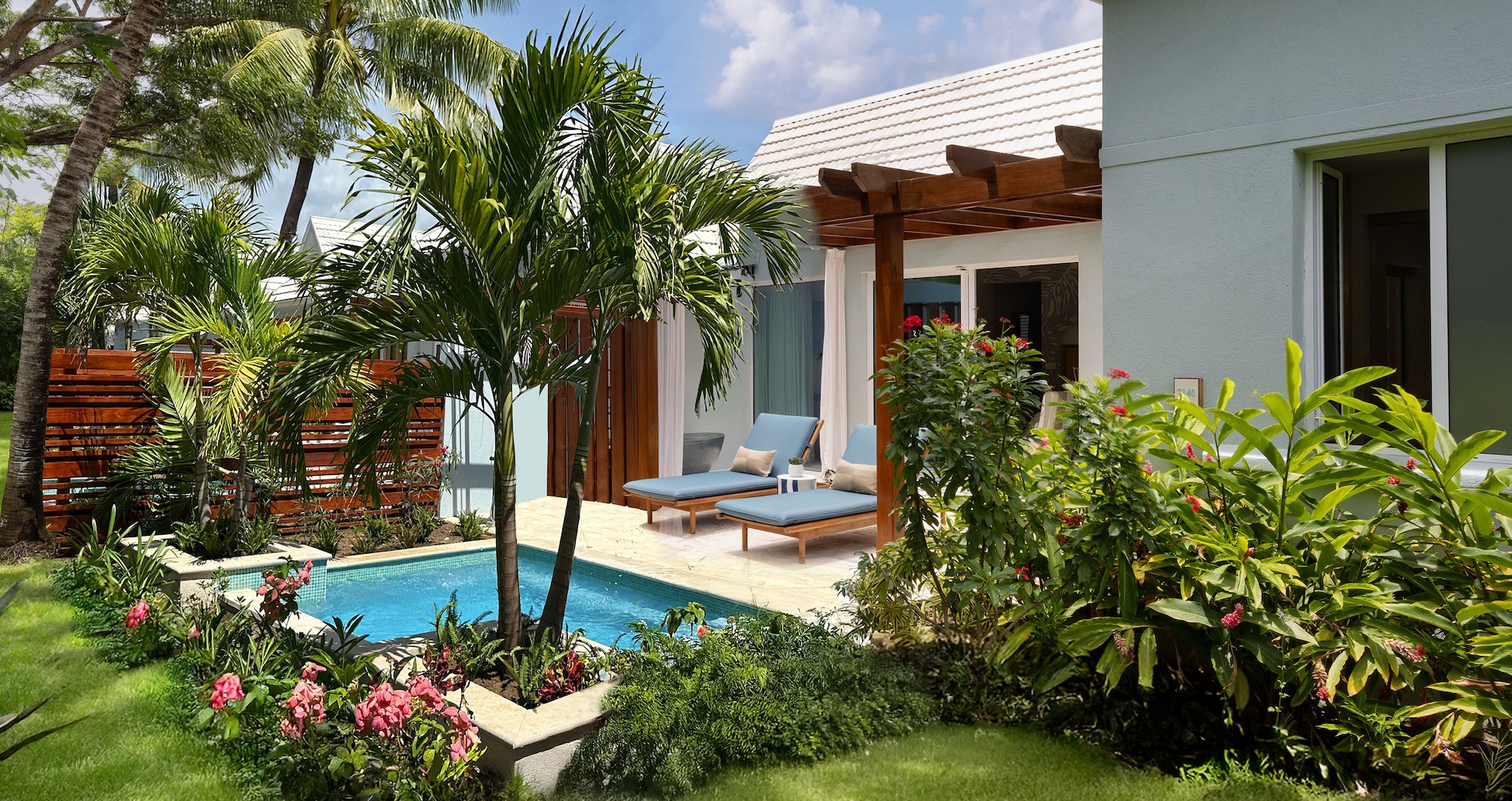 Saint Vincent - One-Bedroom Butler Villa Suite with Media Room and Private Pool