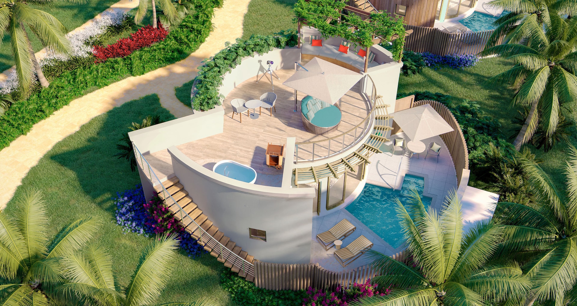 Saint Vincent - Rondoval Butler Sky Villa w/Private Pool