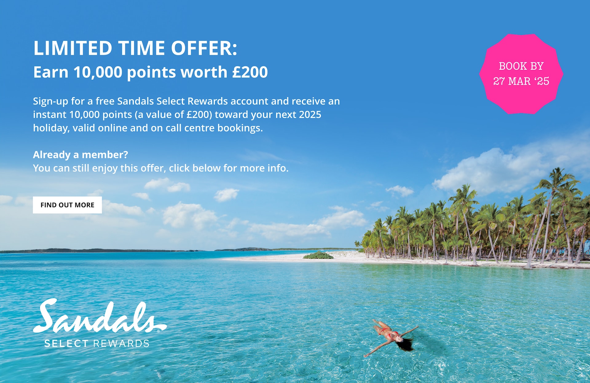 Sandals promo