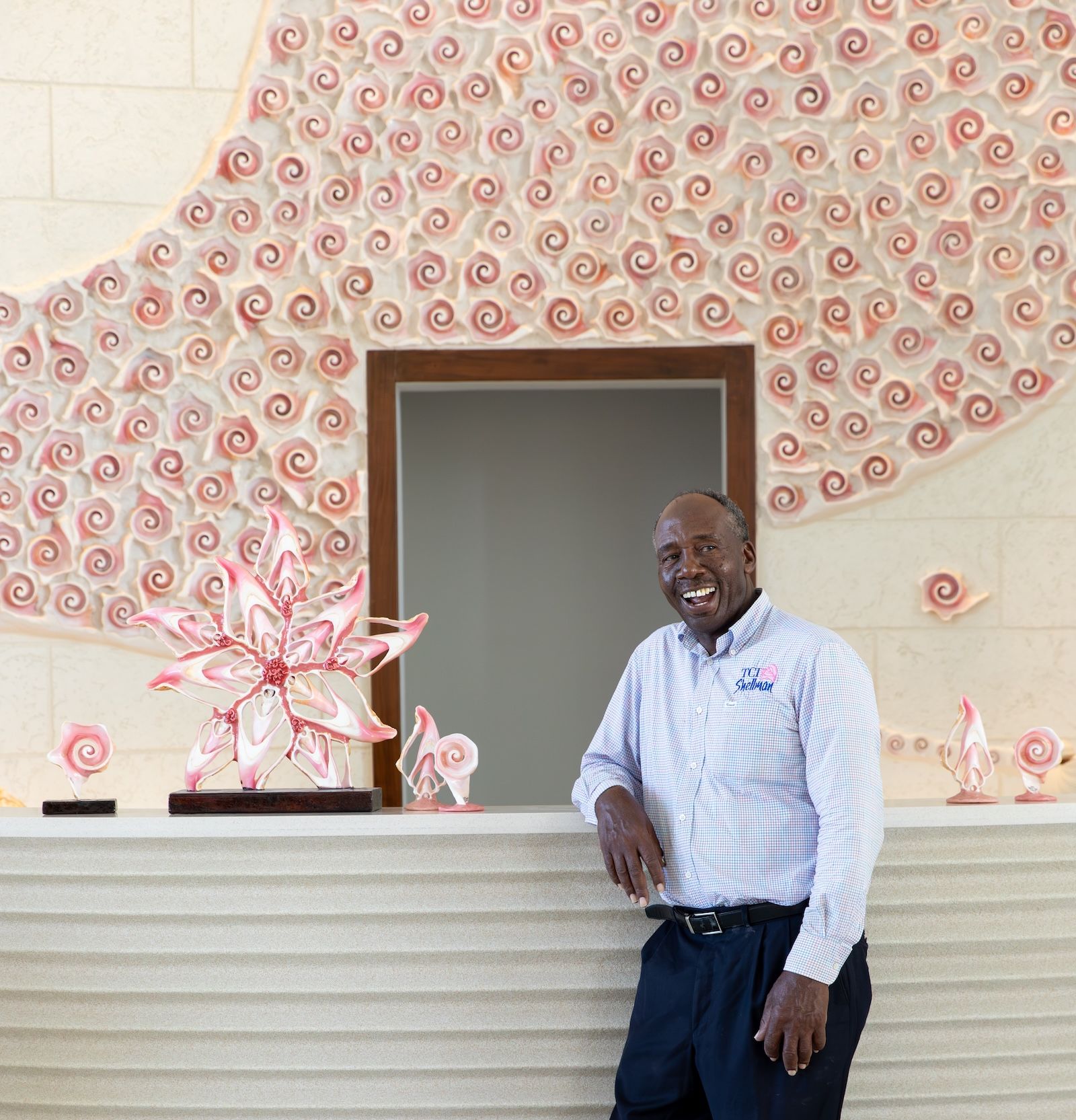 Beaches Turks and Caicos - Treasure Beach Village - Conch Wall Installation4.jpg