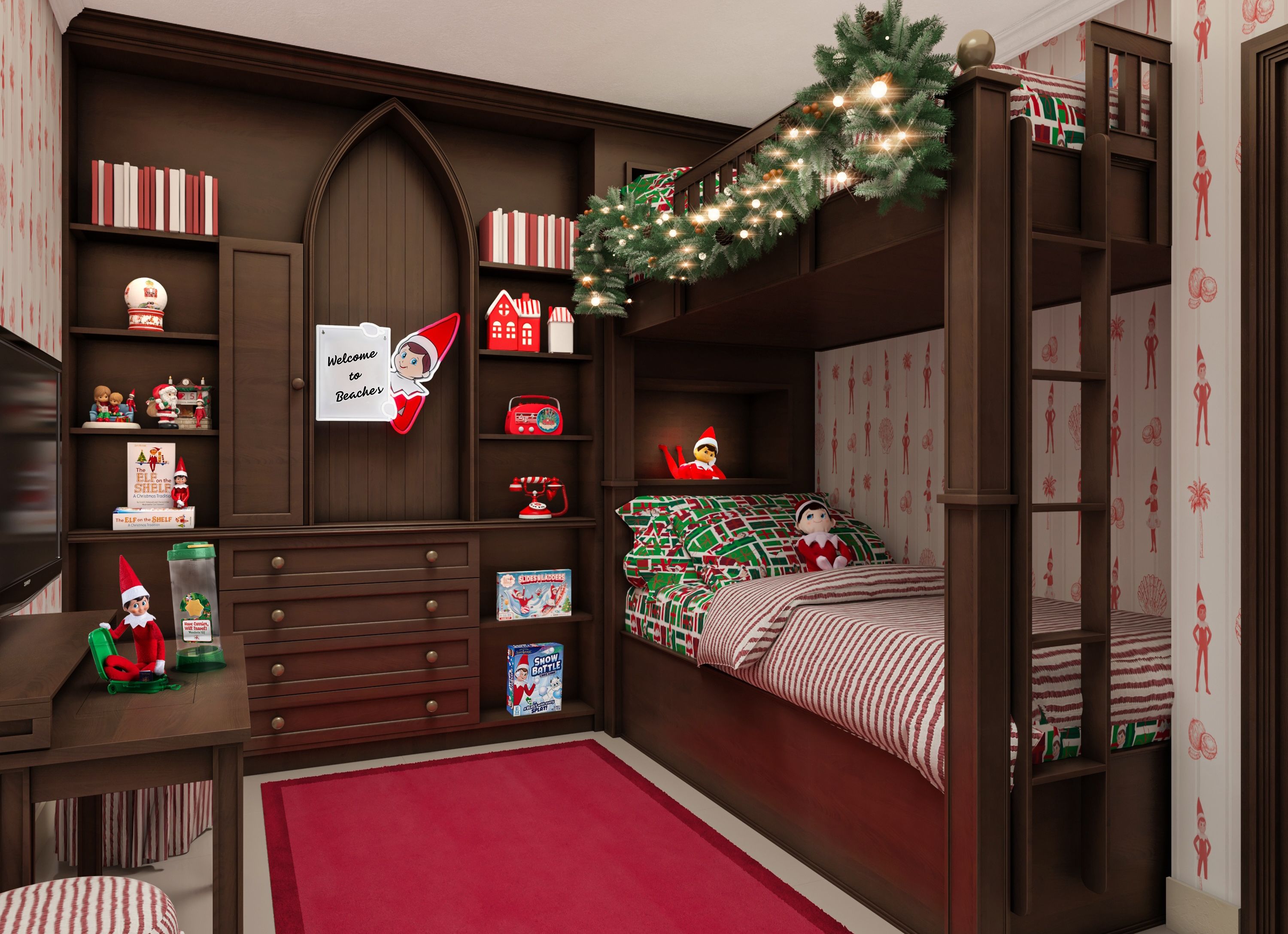 EOTS Caribbean Vacation Suite Beaches - Bunk Room.jpg